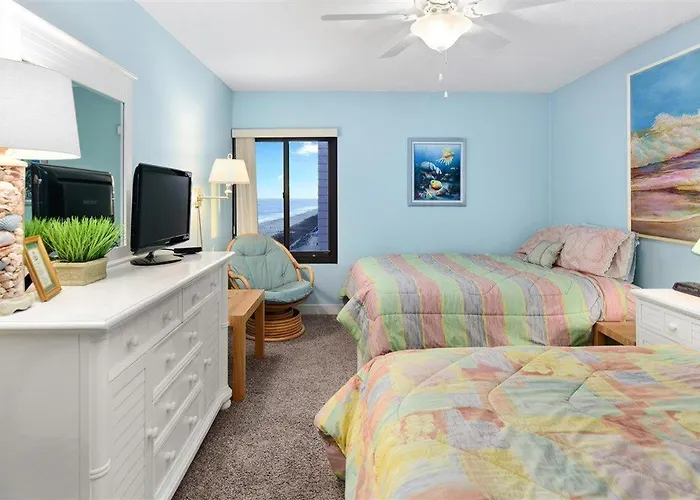 Holiday home Ocean Front 1 Bedroom Rainbow Condo, Steps To The Beach! Ocean City